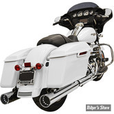 SILENCIEUX - BASSANI - TOURING 17UP MILWAUKEE-EIGHT® - MUFFLERS STRAIGHT 4" CAN DNT® - CORPS : CHROME / EMBOUTS : CHROME