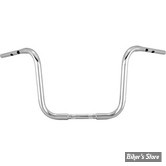 GUIDON APEHANGER HAUTEUR : 30.00CM / 12"- BURLY - GORILLA APES - 32MM / 1 1/4" - SOFTAIL 2025UP - CHROME - B12-1601C