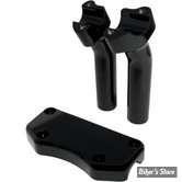 - RISERS DRAG SPECIALTIES - KIT DE PONTET DE GUIDON  - BUFFALO - 25.40 MM / 1" - PULLBACK  - HAUTEUR :140 MM / 5" 1/2 - NOIR BRILLANT