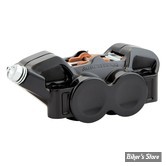 ETRIER RADIAL - ENTRE AXES : 100MM - ETRIER AVANT ARLEN NESS - 4-PISTONS - 100MM MONOBLOCK RADIAL BRAKE CALIPER - COTÉ : GAUCHE - NOIR - 320-002