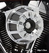 - FILTRE A AIR - ARLEN NESS - TOURING 02/07 / SOFTAIL 01/15 / DYNA 04/17 / TWINCAM CARBU CV 99/06 - INVERTED AIR CLEANER KIT - 10-GAUGE - CHROME - 18-942