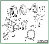 ECLATE H - PIECE N° 00 - ECLATE DES PIECES DE TAMBOUR ARRIERE - BIGTWIN 58/72