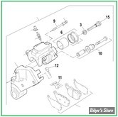  ECLATE G - PIECE N° 00 - ECLATE DES PIECES D'ETRIER DE FREIN ARRIERE - SPORTSTER XR1200 2008/2012