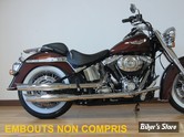 SILENCIEUX MCJ - SOFTAIL FLSTF 07/16 - EC - 2 EN 2 ROYAL - FINITION : CHROME