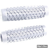 POIGNEES CAOUTCHOUC - ∅ 1" / 25,40MM - ODI - VANS X CULT V-TWIN GRIP SET - GUIDON DE 1" - BLANC - 586224 / B02VTW