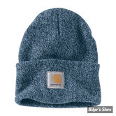 BONNET - CARHARTT - WATCH HAT BEANIE - BLEU NUIT