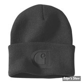 BONNET - CARHARTT - KNIT CUFFED C PATCH - NOIR