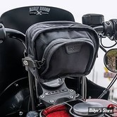 SAC DE GUIDON - BURLY BRAND - Burly Voyager handlebar bag - Cordura - NOIR - B15-1012B