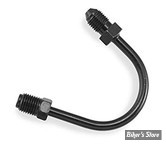 - RACCORD DE CONNECTION : AN3 > 3/8"-24 UNF - GOODRIDGE - 150° - NOIR - 6150-03BK