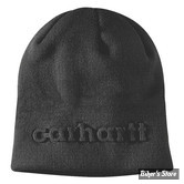 BONNET - CARHARTT - KNIT EMBOSSED - NOIR
