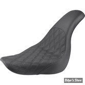 SELLE DUO - SOFTAIL FXLR / FLSB 18UP - SADDLEMEN - PROFILER LS SEAT - NOIR 