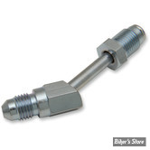 RACCORD DE DURITE D'EMBRAYAGE HYDRAULIQUE / AN3 -TOURING 17UP - AN3 / 10mm x 1.00 - INOX - 439660