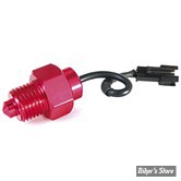 - KOSO - SONDE DE TEMPÉRATURE D'HUILE - TEMPERATURE SENSOR | Black Connector - TYPE DE FILETAGE : M10 X 1.00 - BF100100