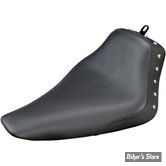 SELLE SOLO - SOFTAIL FLS/S 12/17 - SADDLEMEN - RENEGADE TOURING SEAT SOLO - NOIR / STUDDED