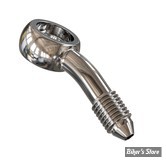 BANJO AN3 - DIAMETRE : 3/8" / 10MM - ORIENTATION : 20° - SLIMLINE - INOX POLI - GOODRIDGE - B593-03C