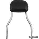 - KIT SISSY BAR DETACHABLE COBRA - DYNA 06-10 FXD / 06-17 FXDB / 06-14 FXDC / 06-09/14-17 FXDL - DETACHABLE BACKREST KITS - 14" - PROFILÉ ROND - CHROME - 602-2004