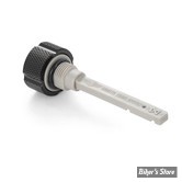DOC A / PIÈCE N° 56 - JAUGE D'HUILE - OEM 37065-06 / 62700291 - FIGURATI DESIGN - INOX - FINITION : NOIR CRÊNELÉ - FD01-MAGTD-KN-BLK