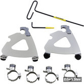 TETE DE FOURCHE - MEMPHIS SHADES - ROAD WARRIOR FAIRING - SPORTSTER 1200C 2011/2019  - POLI - MEK2064