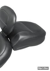 SELLE SOLO - SOFTAIL FLHC / FLDE 18UP - MUSTANG - MAX PROFILE SOLO TOURING SEATS WITH REMOVABLE BACKREST : POUF - 79331