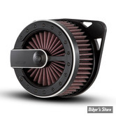 - FILTRE A AIR - RICK'S MOTORCYCLES - SOFTAIL M8 107" 18UP - BANDIT DESIGN - NOIR BICOLORE - 07-41148-15