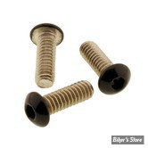 KIT VISSERIE DE CACHES LATÉRAUX - OEM 3033 - SOFTAIL M8 2018UP - SCREWS4BIKES - NOIR MAT -  SA.HD.1.swm