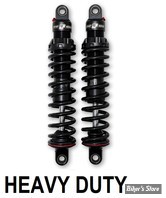 AMORTISSEURS - 13" / 33.02CM - PROGRESSIVE SUSPENSION - 494 SPORT SERIES SHOCK SET - HEAVY DUTY / BAGUE - NOIR - 494-1008