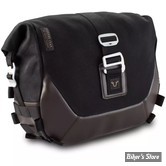 - LEGEND GEAR  LS1 / SACOCHE LATERALE - SW-MOTECH - Legend Gear LS1 - 9.8 LITRES - NOIR / MARRON - POSITION DE MONTAGE : DROITE OU GAUCHE - BC.HTA.00.401.10000