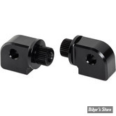 - AN - ADAPTATEURS POUR REPOSES PIEDS ARLEN NESS - SPLINED - INDIAN : SCOUT - NOIR - I-1390