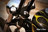 - TES DE FOURCHE ETROITS - BARE KNUCKL PERFORMANCE - NARROW TRIPLE TREE - POUR TUBES DE  Ø 39 - FINITION : NOIR BRILLANT - 10-033-20