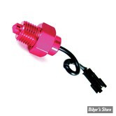 - KOSO - SONDE DE TEMPÉRATURE D'HUILE - TEMPERATURE SENSOR | Black Connector - TYPE DE FILETAGE : M10 X 1.25 - BF100125