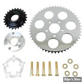 - KIT CHAINE - SOFTAIL M8 2018UP - PIGNON : 24 DENTS / COURONNE : 51 DENTS  - TC BROS. CHAIN DRIVE CONVERSION KIT FOR 2018-UP HARLEY-DAVIDSON SOFTAIL - CHROME - 111-0104