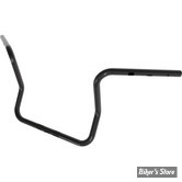 GUIDON - HAUTEUR : 30.40CM / 12" - MAGNUM - 1-1/4" Caliber Handlebar - Ape Hanger / Bagger - 32MM / 1 1/4" - FLHX 23UP - NOIR BRILLANT - 4HB-2212