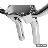 - RISERS DRAG SPECIALTIES - KIT DE PONTET DE GUIDON  - BUFFALO - 25.40 MM / 1" - PULLBACK  - HAUTEUR :140 MM / 5" 1/2 - CHROME