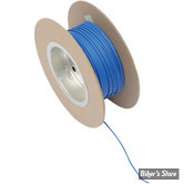 FIL ELECTRIQUE 0.80MM / 18-GAUGE - NAMZ - COULEUR : BLEU - 100 FOOT - LES 30 METRES