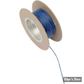 FIL ELECTRIQUE 0.80MM / 18-GAUGE - NAMZ - COULEUR : BLEU / NOIR - 100 FOOT - LES 30 METRES