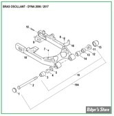  ECLATE O - PIÈCE N° 00 - ECLATE DES PIECES DE BRAS OSCILLANT - DYNA 2006UP