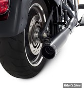 ECHAPPEMENT - RINEHART RACING - 2 EN 1 EXHAUST SYSTEM - SOFTAIL 86/17 - NOIR / EMBOUTS : NOIR - 200-0201