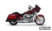 SILENCIEUX - RINEHART RACING - TOURING 17UP 107" / 114" - MUFFLER SLIP-ON 4" / EURO 4 - NOIR / EMBOUT : NOIR STANDARD - 800-0107-ECA