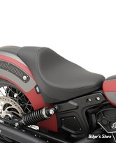 SELLE SOLO - INDIAN SCOUT / SCOUT SIXTY - DRAG SPECIALTIES - 3/4 SOLO EXTENDED REACH - MILD STITCH - NOIR