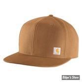 CASQUETTE - CARHARTT - FIRM DUCK VISIERE PLATE - MARRON