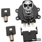 ECLATE A1 - PIECE N° 14 - CONTACTEUR DE CONSOLE - 71313-96 / 71419-93 - 3 BROCHES - AVEC RECEPTACLE (OEM 72327-03) - SKULL - NOIR