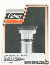 ECLATE N - PIECE N° 15 - BOUCHON DE FOURCHE - OEM 45993-86 - XL 86/87 / FXR 1987 - COLONY