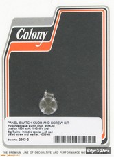 ECLATE A1 - PIECE N° 29 - BOUTON ET VIS DE CONTACTEUR - OEM 4556-39 / 71610-42 / 71611-43 - COLONY - PARKERIZED - 2563-2