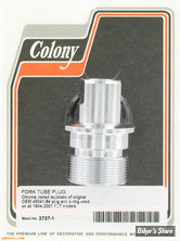 ECLATE N - PIECE N° 35A - BOUCHON DE FOURCHE - OEM 45841-84 - CHROME - COLONY - 2737-1