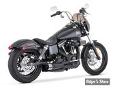 - ECHAPPEMENT FREEDOM PERFORMANCE - SHORTY - 2EN1 - DYNA 91/05 - AMERICAN OUTLAW - NOIR / CHROME - HD01089