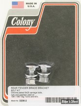 ECLATE O - PIECE N° 13 - KIT VISSERIE - OEM 5425 / 6320 / 7748 / 3743-23 - COLONY - CHROME - 3206-2