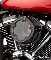 KIT FILTRE A AIR A.NESS - SOFTAIL 18UP / TOURING 17UP - NESS METHOD CLEAR SERIES AIR CLEANER - NOIR - 18-965