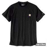 TEE-SHIRT - CARHARTT - FORCE POCKET - NOIR - TAILLE L