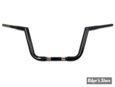 - GUIDON LA CHOPPERS - PEAKS HANDLEBAR - 1 1/4 - HAUTEUR :  8" / 20.50cm - NOIR BRILLANT - LA-7360-08B