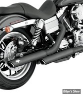 Silencieux Vance & Hines Twin Slash - Dyna 91/16 - noir ceramique - 46837